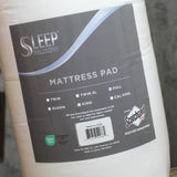 Sleep Philosophy Topper Moister Wicking Mattress Pad Highline White Full