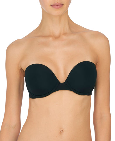 Natori Womens Minimal Strapless Convertible Bra 729229 Black 36D