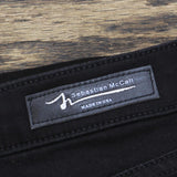 Sebastian McCall Womens Distressed Stretch Denim Jeans 166751faf9d1e7 Black 24