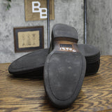 Bass Mens Pull On Loafers Dress Shoes 166689cc0a4c2b Black 7.5M
