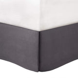 Madison Park Vienna Sateen Cotton 7-Piece Comforter Set Vienna Grey Queen