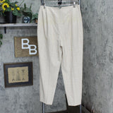 Nine West Womens Plaid Pleated Dress Pants with Pockets 16611b4956cc8c Brown M