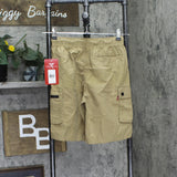 Levi's Boys Loose Fit Nylon Cargo Shorts 91M383-Y16 Harvest GoldBrown M