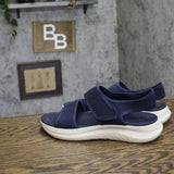 Easy Spirit Womens Docia Double Band Slingback Sandals SEDOCIA2-H Dark Blue 9M