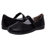 Nautica Girls Dress Slip On Ballerina Flats LUNETTE Black Bow 1