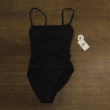 La Blanca Standard Island Goddess Lingerie One Piece Swimsuit Black Noire 4