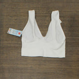 Hanes Women's Seamless Pullover Cozy Bra MHG196  White M
