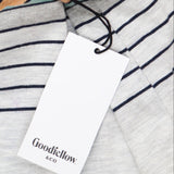 Goodfellow & Co Men's Striped Relaxed Fit Scoop Neck Tank Top Gray 2XL