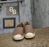 DKNY Womens Mallandra Espadrille Flats K1520470 Brown / Bronze 6M