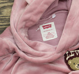 Levi's Baby Girls Minky Sherpa Hoodie 61N762F Purple 12 Months