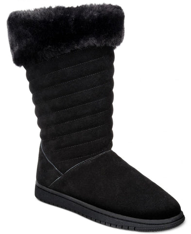 Style & Co. Womens Novaa Quilted Cold-Weather Boots 10013336000 Black 7M
