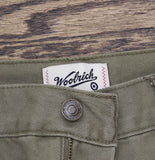 Woolrich X TGT Mid-Rise Straight Fit Cargo Pants 94612190 Olive Green 36x32