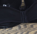 Vanity Fair Beauty Back Smoothing Underwire Strapless Bra Midnight Black 38D