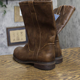 Universal Thread Womens Teddi Boots Mid-Calf Western 95053294 Dark Brown 6M