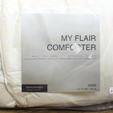 Hudson Park & Allergy Friendly Down Medium / Heavy Weight Comforter White King