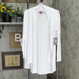 Vince Camuto Womens Open Front Cardigan 9199679 Ultra White S