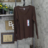 Member´s Mark Women's Essential Long-Sleeve V-Neck Tee DLT5580S