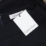 Calvin Klein Womens Knee Length Dress Pencil Skirt CSE1705O Dark Navy Blue 6