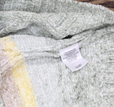 Alfred Dunner Petite Echo Canyon Ombre Chenille Biadere Sweater Brown Multi PM