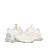 Steve Madden Womens Campo Sneaker Lace Up Low Top CAMP08S1 White / Grey 7M
