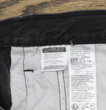 Levi's 501 Original Distressed Button Fly Jean Shorts Jorts Lunar Black 30