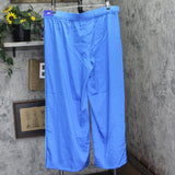 Joylab Womens Low-Rise Satin Tear Away Track Pants 94628908 Vibrant Blue XXL