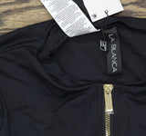 La Blanca Long Sleeve Paddlesuit One Piece Swimsuit LB3ZZ52 Black XS
