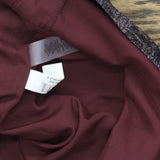 Vince Camuto Womens Jacquard Fit & Flare Puff-Sleeve Dress Wine Red Multi 6