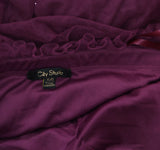 City Studios Juniors Strapless Bow-Front Dress 8145SE6BT3 Merlot Purple 5/6