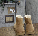 Universal Thread May Faux Suede Booties with Memory Foam Insole Tan Brown 11M