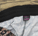 Material Girl Active Juniors Actheltic Printed Shorts Exploded Leopard Brown L