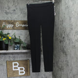 Kasper Womens Pull-On Stretch Ankle Pants 10924325 Black XS