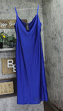 City Chic Trendy Simply Cowl Dress 212568 Electric Blue 18W