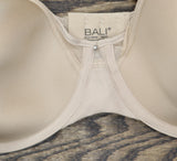 Bali One Smooth U Ultra Light Convertible Full Coverage Bra Nude Brown 38DD
