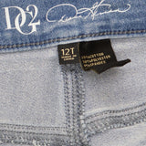 DG2 Womens Virtual Stretch Skinny Jean 560464 Chambray Blue 12 Tall