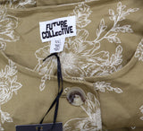Future Collective Womens Utility Bomber Jacket 93225000 Khaki Brown 2XL