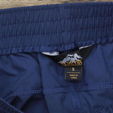 Pacific Trail Ladies Elastic Waist Band Side Pockets Casual Shorts Navy Blue S