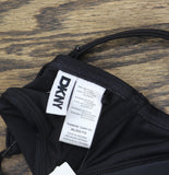DKNY Womens Molded Underwire Bikini Top Swim DIMTS401 Black XL