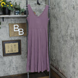 A New Day Womens Knit Sleeveless Mini Ribbed Dress 166c203c093b51 Purple S