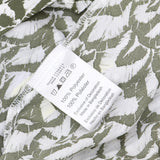 Jachs Girlfriend Ladies Womens Woven 3/4 Sleeve Blouse 1758413 Green S