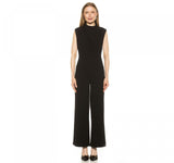 Alexia Admor Women's Dana Draped Mockneck Wide-Leg Jumpsuit D4060