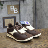 Universal Thread Womens Skyler Jogger Sneakers Double Lace Low Top Brown 6M