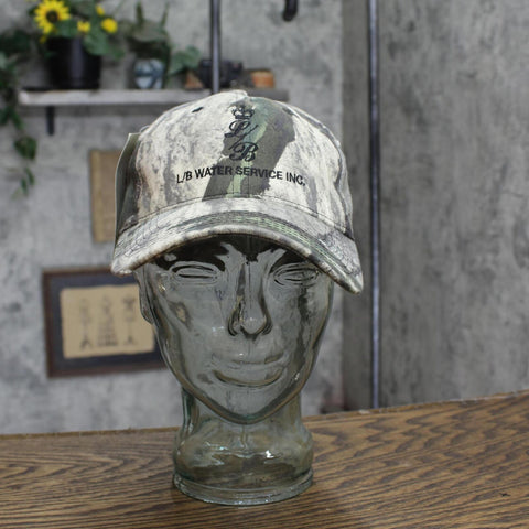 Cap America Mens Strap Back LB Water Service Baseball Cap Hat Mossy Oak OS