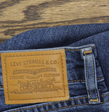 Levi's Womens 728 High Rise Zip Fly Wide Leg Jeans 94417114 Blue 32X32
