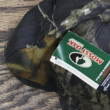 Cap America Mens Mossy Oak JLG Strapback Baseball Cap Hat Green Camo OS