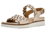 Easy Spirit Warna Woven Slingback Sandal SEWARNA3 Gold Multi 9M