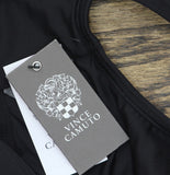 Vince Camuto High Neck Skirted One Piece Swimsuit V1T978 Black 8