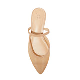 A New Day Womens Vienna Mesh Mule Flats 92245058 Beige Brown 7M