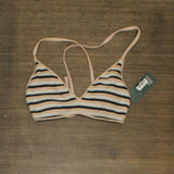 Wild Fable Womens Striped Crochet Bralette Bikini Top PID-X2Z440