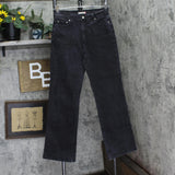 Levi's Vintage Y2K 512 Perfectly Slimming Stretch Jeans Black Wash 12 Misses